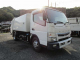 キャンター  回転式塵芥車7.6立米