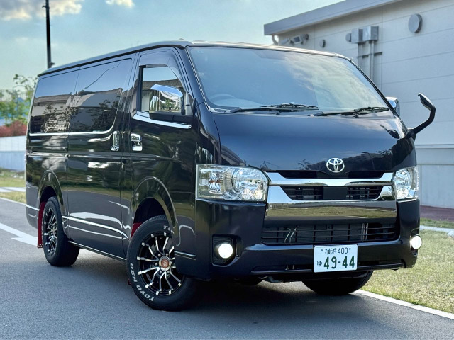 ハイエースバン 2.8 スーパーGL ダークプライムII ロング ディーゼル 4WD ナビ TV バ...