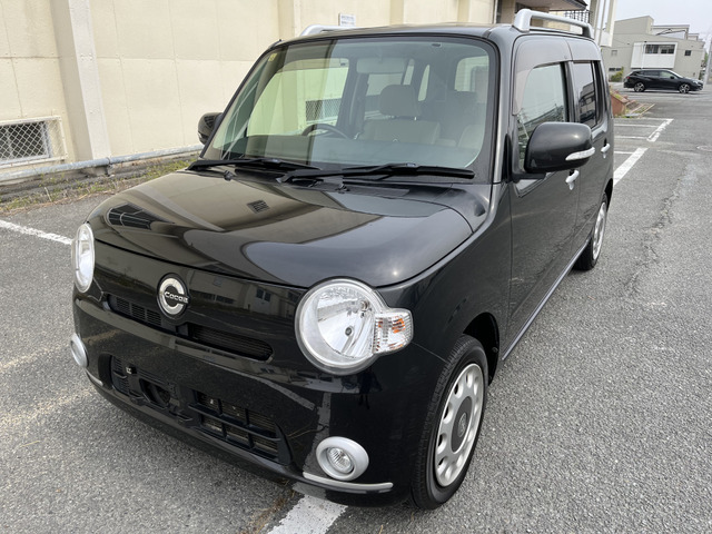 ココア　車検有　ナビ付き　状態良好 ダイハツ ミラココア プラス X 車検(R7.10月)・ナビ付・チェーン