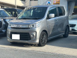 ワゴンRスティングレー T 車高調・社外AW!デカナビ!