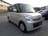 スペーシア X ウィズ 車いす移動車 リアシート付 スローパー ワンオーナー