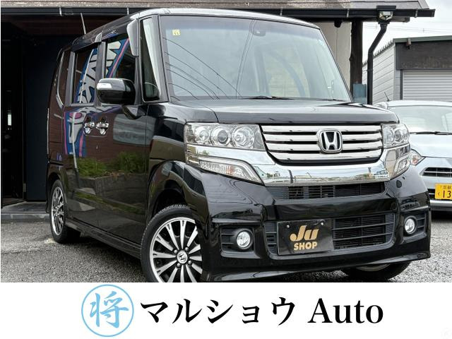 N-BOXカスタム G ターボ SSパッケージ ターボ 両パワ ナビ ETC 純正アルミ