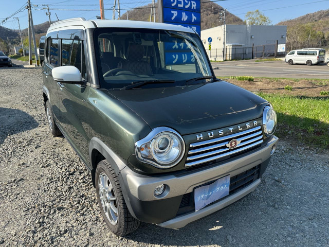 ハスラー J スタイルII ターボ 4WD 道外仕入 エンジン換装済