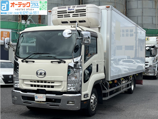 フォワード 冷蔵冷凍車 リアエアサス トプレック製低温設定冷凍機