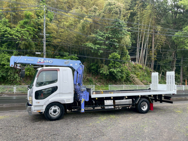 ファイター  車検ロング クレーン付 積載車 ターボ