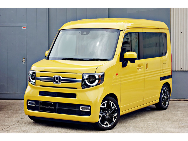 N-VAN +スタイル ファン ターボ Gathersナビ Bluetooth