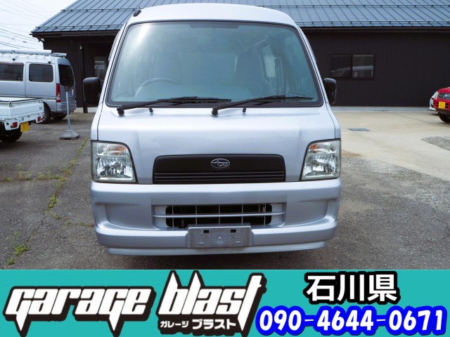 2001年 スバルサンバーVB 4WD オートマ スバル サンバー VB 4WD オートマ、エアコン、パワステ、3.5点