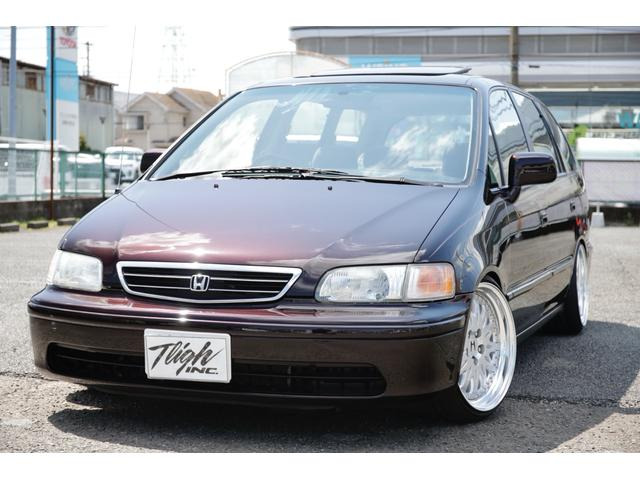 オデッセイ 2.3 M USスワップ全面素ガラス ワンオフ車高調