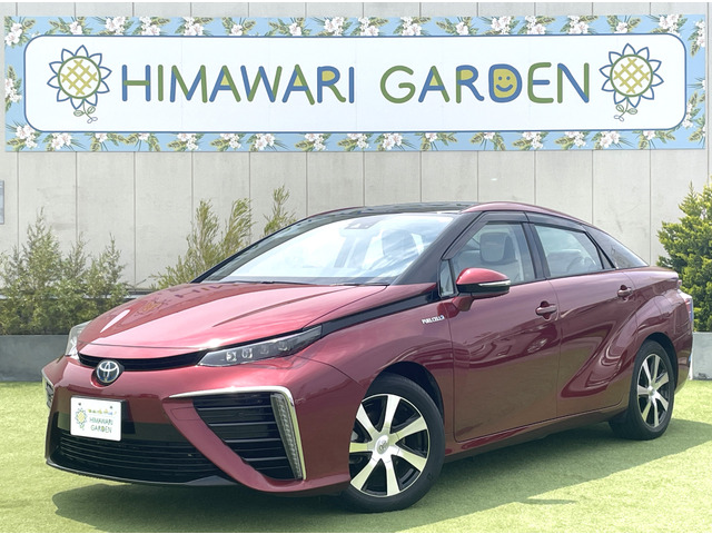 MIRAI ベースモデル 白本革シート/純正9インチナビ/カメラ