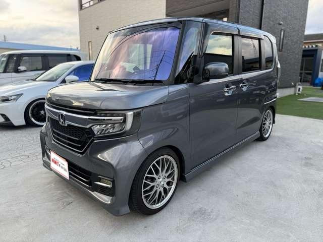 N-BOXカスタム G L ターボ ホンダセンシング 両側Pスライドドア センター出しマフラー