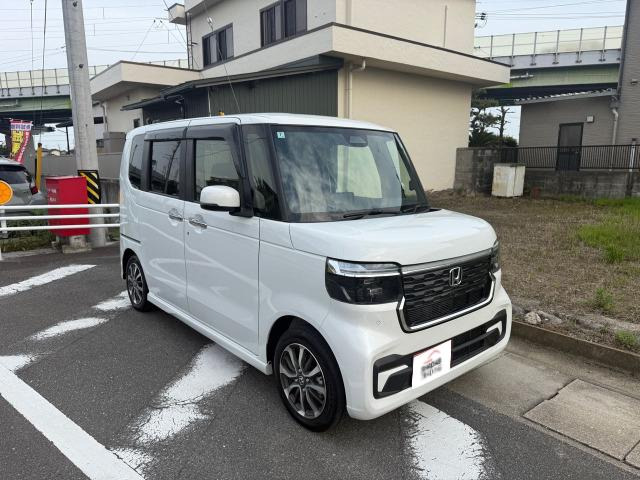 N-BOXカスタム ベースグレード 両側電動ドア★シートヒーター★クルコン