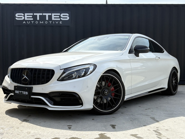 Cクラスクーペ C180 スポーツ プラス C63仕様 ローダウン 20インチ
