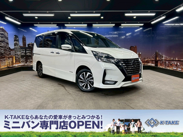 セレナ 2.0 ハイウェイスター 8人乗り 後期型 純正SDナビ フルセグ