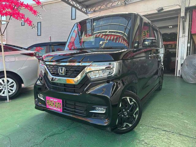 N-BOXカスタム G EX ターボ ホンダセンシング バックカメラ 両側電動スライドドア