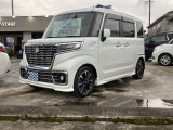スペーシアカスタム ハイブリッド(HYBRID)  XSターボ ナビTV クルコン LED パトルシフト