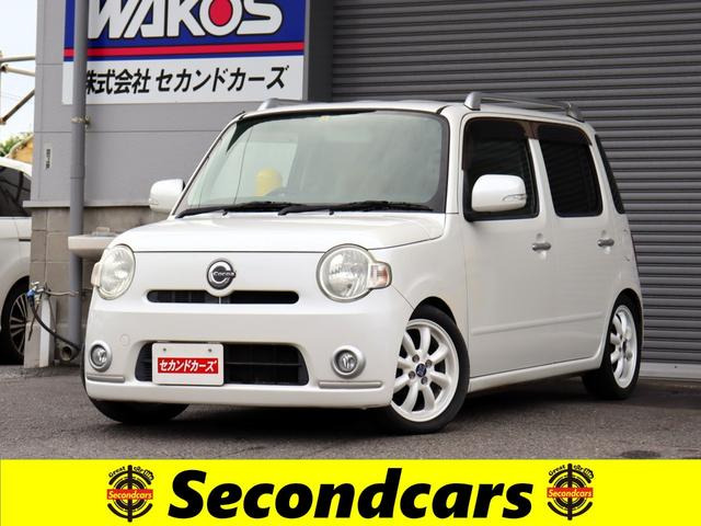 ミラココア プラス X 車高調 ミニライト15インチアルミ