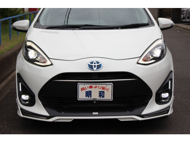 アクア 1.5 S スタイルブラック 後期型仕様・TRDエアロ!!