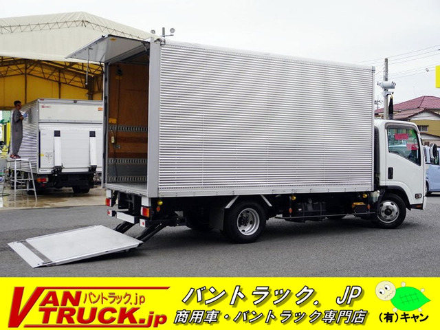 エルフ アルミバン ワイドロング 2トン積 跳上パワーゲート