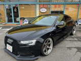 A5スポーツバック 2.0 TFSI クワトロ 4WD WORK20インチAW 4本出しマフラー