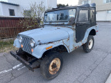 ジープ  昭和56年式左ハンドル三菱ジープ
