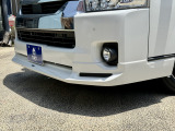 TOYOTA純正フロントリップスポイラーで定評があるのがこのモデリスタ!純正ながらワイルドフェイスを表現し、更にローフォルムを演出してくれます!
