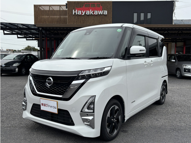 ルークス ハイウェイスターX アラウンドビューモニター 片側パワスラ