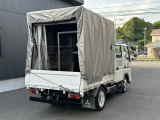 キャンター  ダブルキャブ 積載2t 幌付