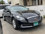 シーマハイブリッド 3.5 VIP G 本革シート サンルーフ 純正HDDナビ