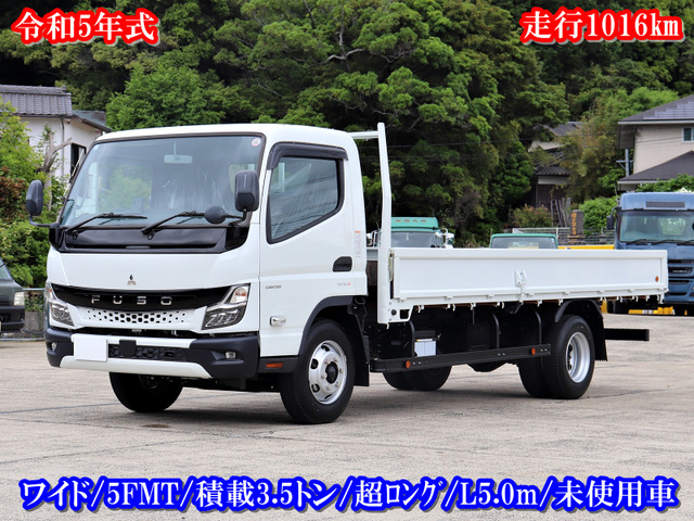 キャンター  3.5t 平ボデー ワイド 超ロング