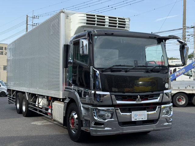 三菱ふそう スーパーグレート 冷蔵冷凍車 デンソー製冷凍機 ダブル