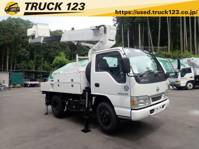 アトラス 高所作業車 11m タダノ エルフOEM 走行少