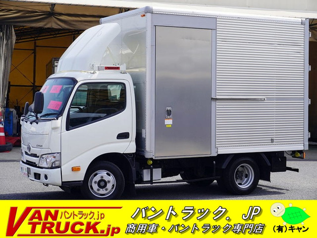 ダイナ アルミバン 10尺 2t サイドドア Bカメラ ナビ