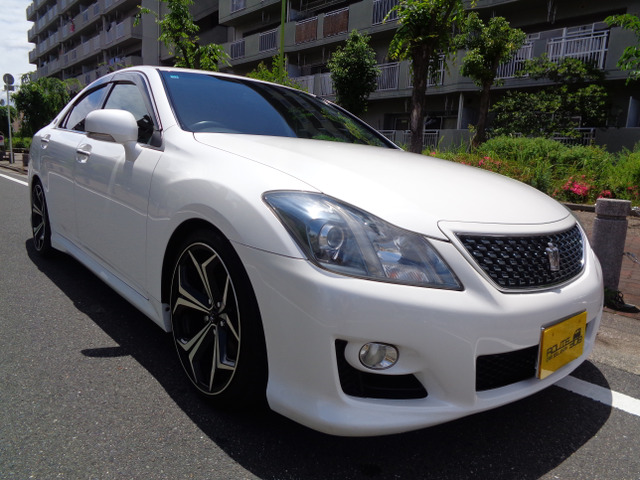 クラウンアスリート 2.5 ナビパッケージ ナビ・TV 19AW 車高調