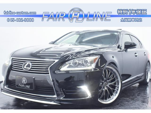 LS 460 バージョンC 後期 黒革 サンルーフ 音楽録音 地デジ