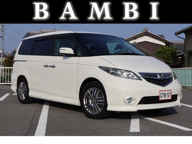 エリシオン 2.4 G エアロ HDDナビ エディション Bカメラ ETC パワードア ホンダ整備