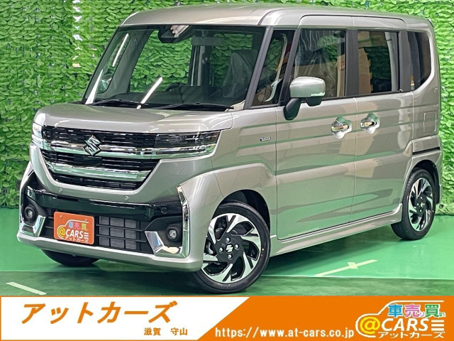 スペーシアカスタム ハイブリッド(HYBRID)  XS ナビTV両電動全周囲カメラ障害物S禁煙車