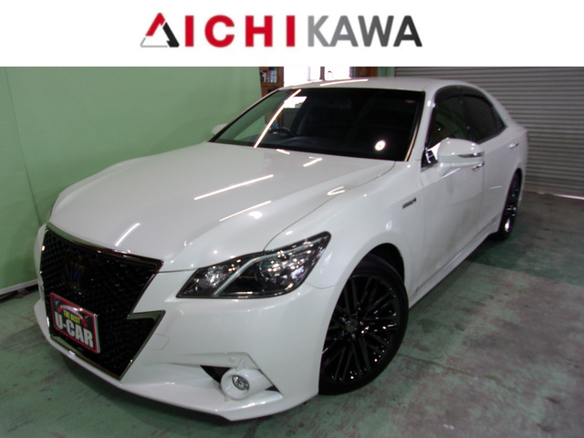 クラウンアスリート ハイブリッド 2.5 S ブラックスタイル 8型ナビ/衝突軽減ブレーキ...