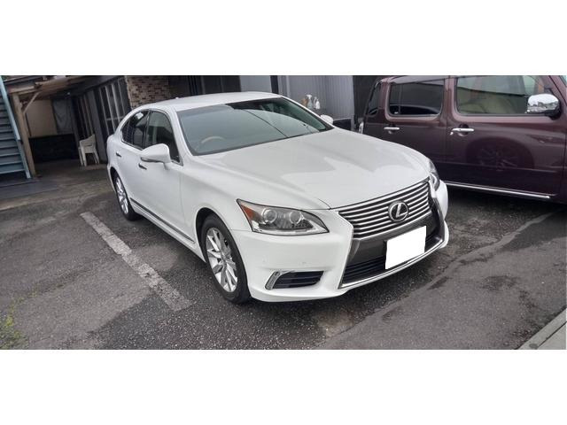 LS 460 バージョンC タイヤ新品交換済 ガラスコーティング済