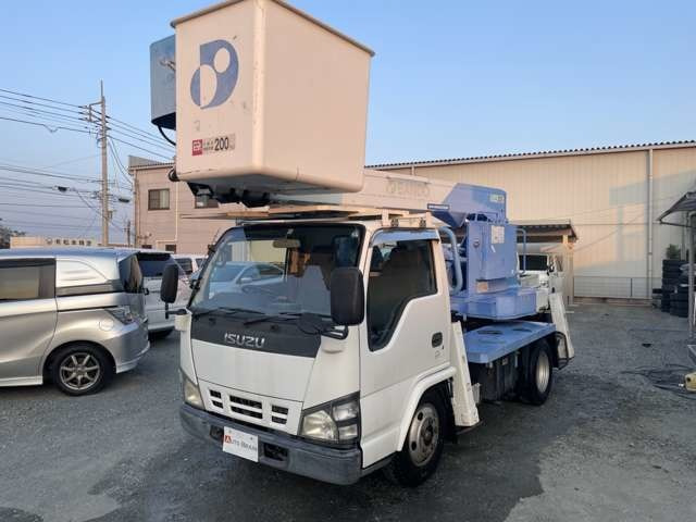 エルフ 4.8 ハイキャブ 高床 ディーゼル 高所作業車