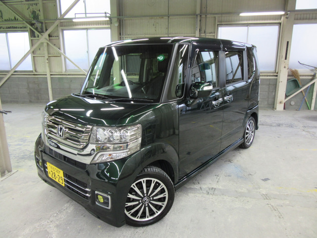 N-BOXカスタム G ターボ Lパッケージ ターボ車 ナビ Bカメラ ETC付き