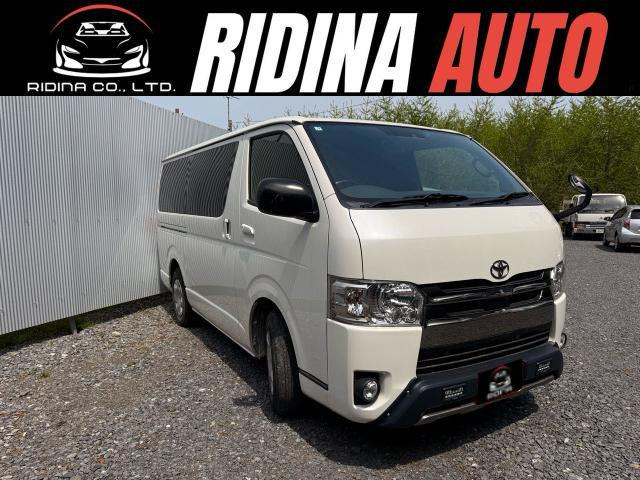 ハイエースバン 2.0 スーパーGL ダークプライムII ロング 距離浅 ナビ Bカメラ ETC TRD