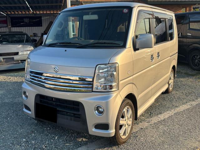 エブリイワゴン PZターボスペシャル ディスチャージランプ エアコン有・内装シートキ...