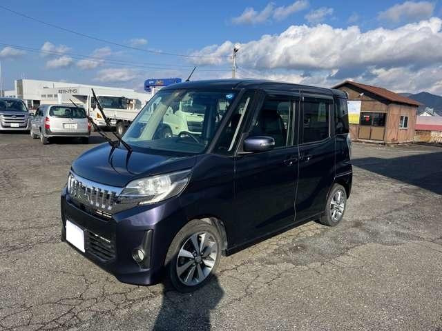 eKスペースカスタム T e-アシスト 4WD ETC バックカメラ ナビ