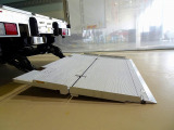 格納ゲート 1,000kg トランテックス/TRAK10-6495D PGカートストッパー/サイドガード付 長:155cm 幅:220cm 左シャシリア/荷室内PGスイッチコード