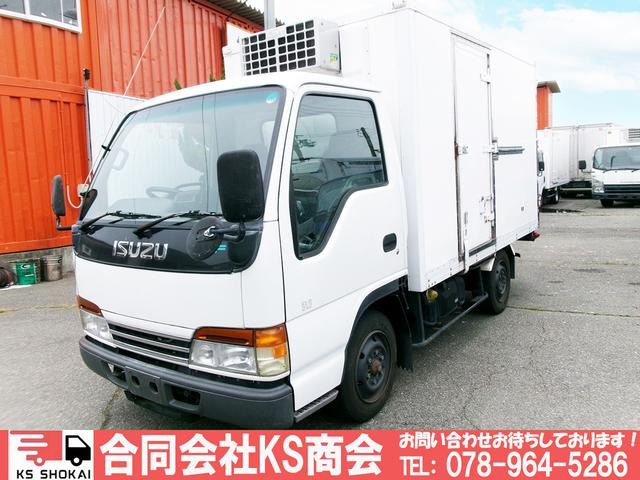 エルフ  冷蔵冷凍車 AT S扉 ラッシング2段