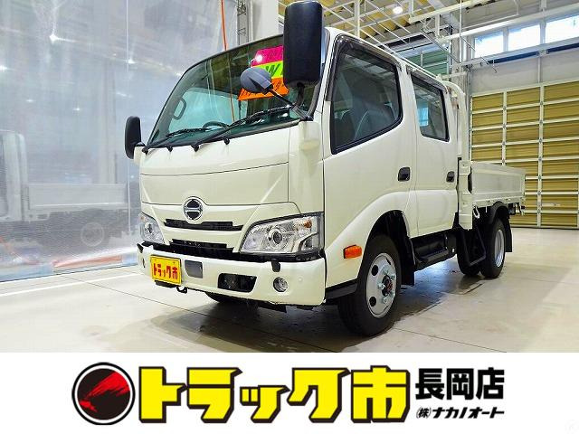 デュトロ 4.0 ダブルキャブ セミロング 高床 ディーゼル 4WD 2t Wキャブ 登録済み未...