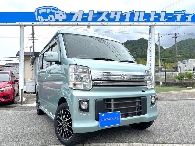 エブリイワゴン PZターボスペシャル ハイルーフ 衝突軽減/両側パワスラ/ナビ/Bカメラ