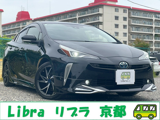 プリウス 1.8 S セーフティ プラスII モデリスタエアロ・アルミ・9型ナビ