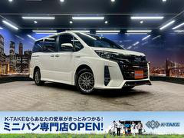 ノア 1.8 ハイブリッド Si W×B 後期型 黒ハーフレザー ビルトインETC
