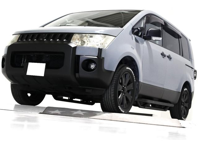 デリカD:5 2.4 G プレミアム 4WD APJ製サイドステップ APJ製テールガード 7人乗